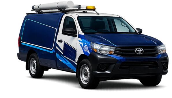 Rodd Point Blocked Drains service van